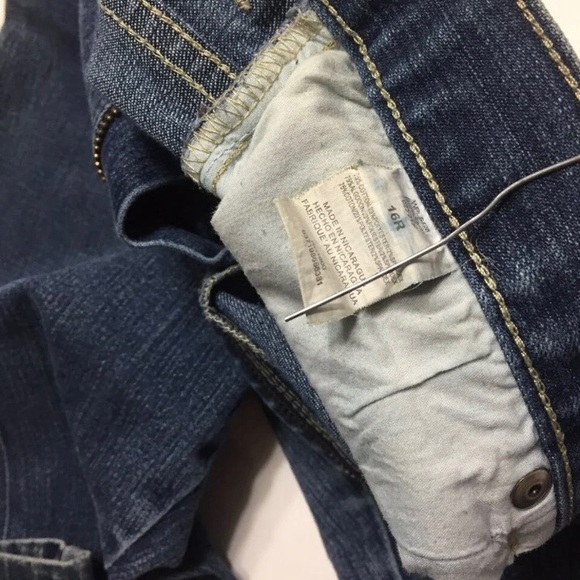 Riders Girls Jeans 16 R Snap Button
28" waist Blue - Picture 5 of 8